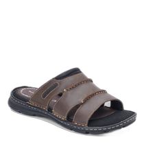 rockport mens Darwyn slippers (brown) - brown (American outlet) straight hair
