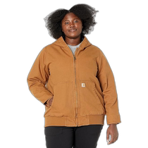 Hong Kong direct mail trendy luxury Carhartt Carhartt womens WJ130 plus size washed duck pattern live