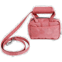 Pet Life Posh Walk Purse Dog Leash Accessory Holder and Trash Bag Dispenser - Pink