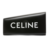 Hong Kong direct mail trendy luxury Celine womens printed glossy cow leather asymmetrical clutch RNRUM