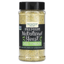 Frontier Co-op Premium Nutritional Yeast Dill and Vinegar 8 01 oz (22