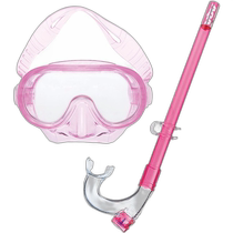 Direct mail from Japan AQA BASIC series mask and snorkel SEA-J 2-piece set V KZ-9154 Hai