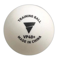 Japan direct mail VICTAS mens and womens VP40 training balls 5 table tennis equipment 60 balls VI