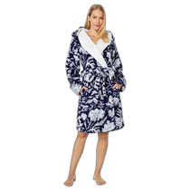 Hong Kong direct mail trendy luxury Vera Bradley Vera Bradley womens plush fleece nightgown