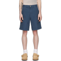 Hong Kong Direct Mail Fashion Luxury Carhartt Mens Blue Double Knee Shorts I033