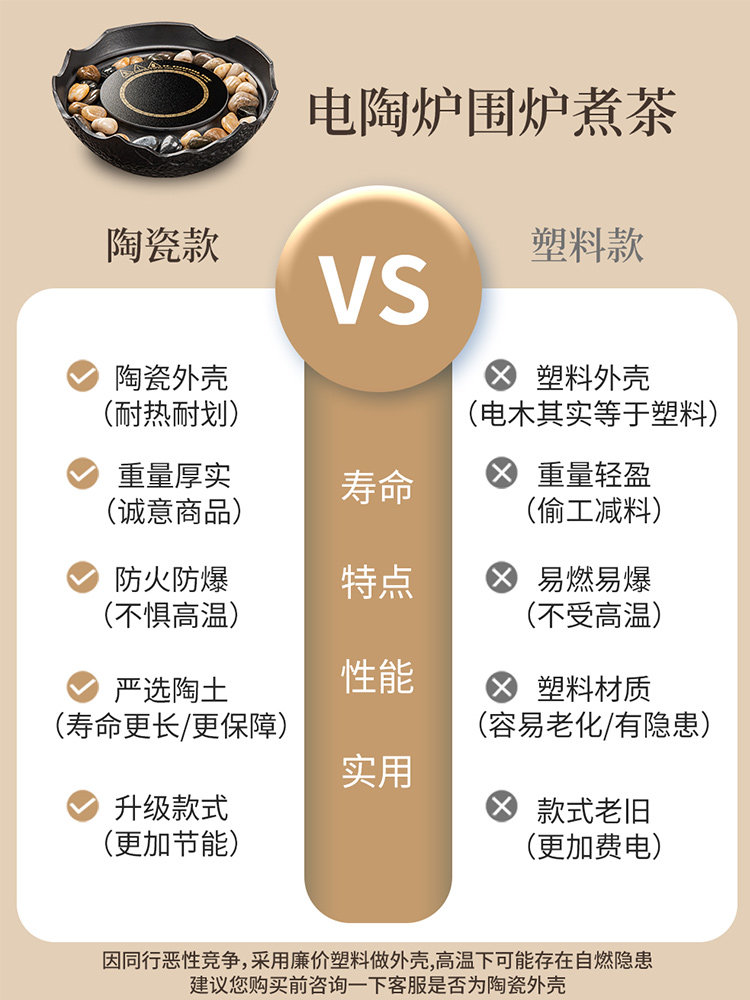 2026 New Model Home Tea Brewing Set with High-Temperature Resistant Glass Teapot and Teacups, Complete Indoor Electric Ceramic Stove Tea Brewing Set