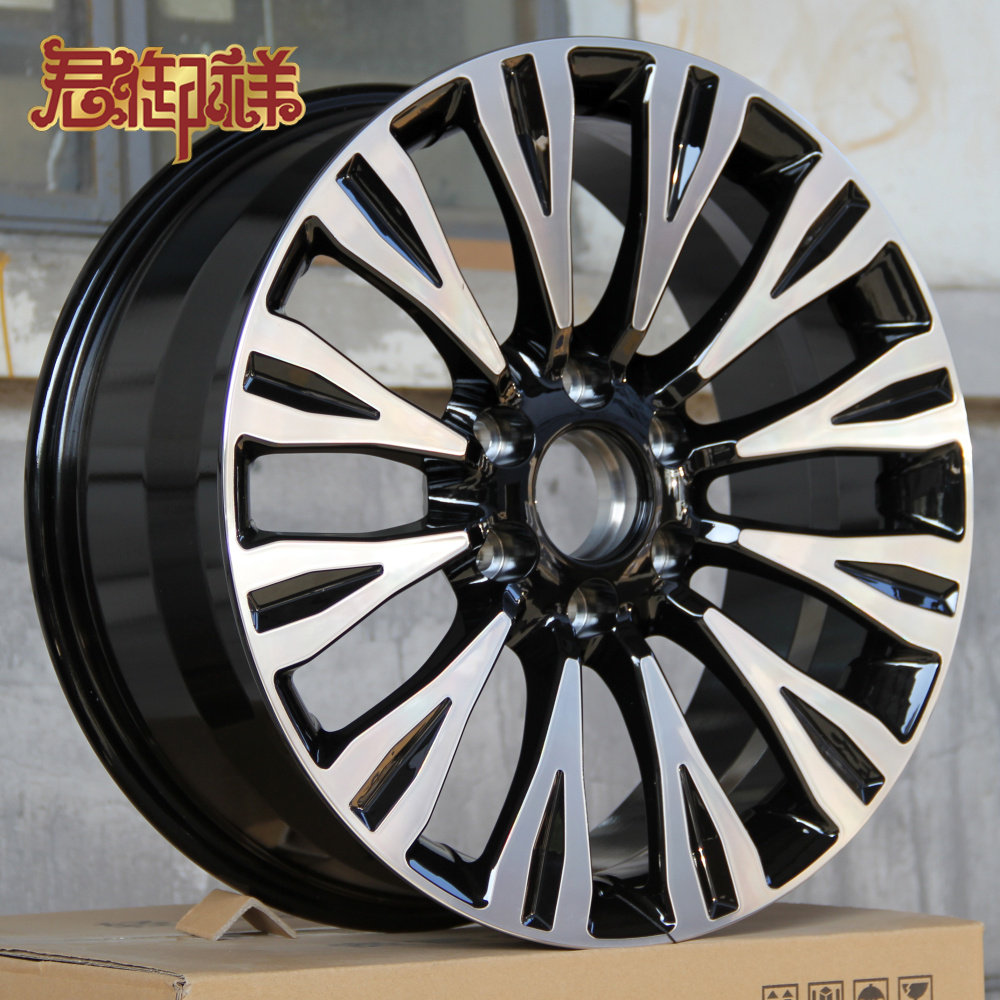 Monarch's Lucky 20 inch forged to adapt Nissan's satire Y62 hub rim retrofit