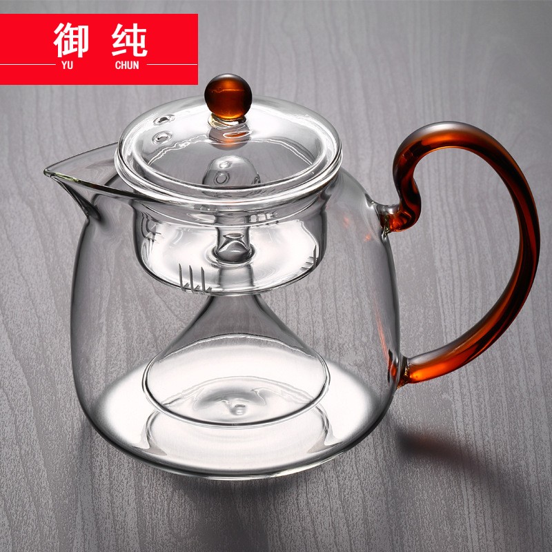 Royal steamed pure heat - resistant glass tea set glass cooking pot in the kettle boiled tea, the electric TaoLu steam pot