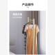Floor-Standing Indoor Clothes Rack, Bedroom Space-Saving Clothes Rack, Foldable Hotel Clothes Drying Rod, Small Clothes Rack for Rooms
