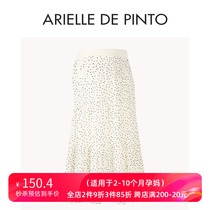 French ARIELLE DE PINTO maternity wear new summer polka-dot high-waist slimming loose belly skirt