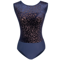 danzbaby gymnastics halter dance suit ballet suit body suit burnt velvet big U back exercise suit 317