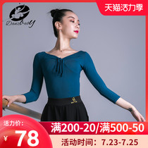 Ballet suit top Dance suit Female adult modern dance Classical dance suit Female body dance practice suit Tight gymnastics suit