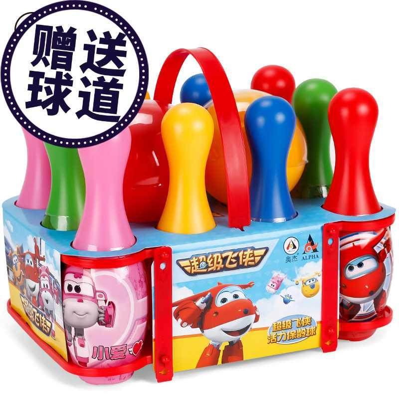 Aojie Peter Pan Children's Cartoon Puzzle Bowling Toy Baby Fitness Sports Indoor Parent-Child Interactive Game