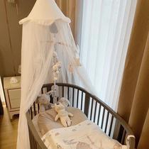 Ayinmei crib mosquito net full cover universal newborn baby floor stand anti-mosquito cover for children
