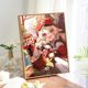 Original God Diamond Painting 2023 New Frame Cartoon Animation Bedroom Children's Room Sticker Diamond Cross Stitch Full Diamond Handmade Sticker