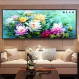 Diamond Diamond Full Diamond 2020 Новая гостиная Значительная государственная синическая пиони -кросс -кирпичи и инсульт 5D Diamond