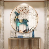 Cross -STITCH 2020 Новый Fortune Deer Nordic Style Round Elk Masonry Paint