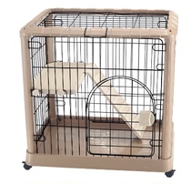 Detachable folding cat cage luxury cat cage pet resin coward cat supplies for young cat villas
