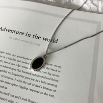 Attitude small Lucky necklace ins Net red retro necklace men and women clothing wear