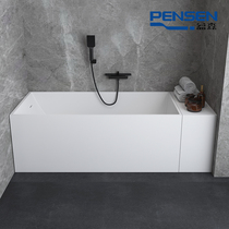 Pensen 8819 Artificial Stone Square Bath for Household Small Apartment Detached Bath Hotel Double Bath