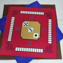  Glossy printed Mahjong tablecloth thickened silencer non-slip hand rub square Mahjong mat playing card tablecloth