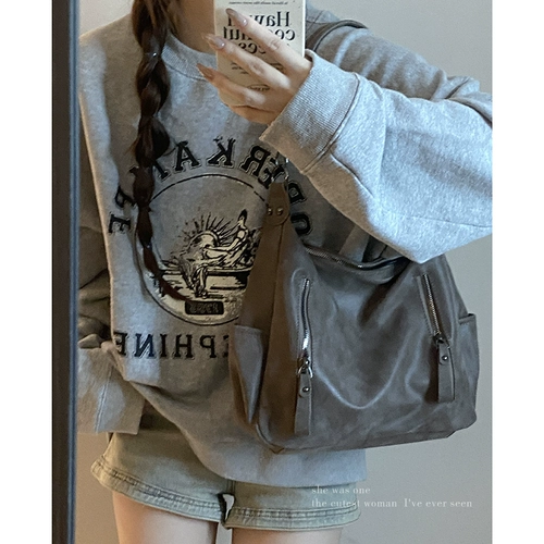 Модная вместительная и большая сумка через плечо