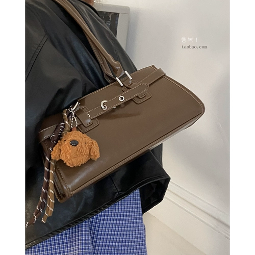 Сумка подмышку, модная вместительная и большая сумка через плечо