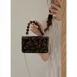 Модная ретро сумка подмышку из жемчуга, янтарная сумка через плечо, коллекция 2021