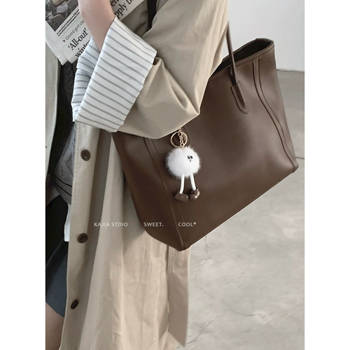 Вместительная и большая полиуретановая сумка, в корейском стиле, Южная Корея