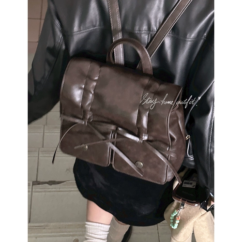 Рюкзак, сумка на одно плечо, сумка через плечо, вместительный и большой ранец с бантиком