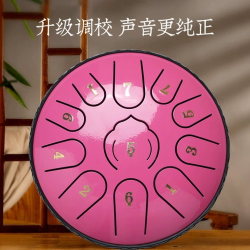 Эфирный барабан 7 дюйм 11 звук уровня производительности взрослых прибор Ruyi углеродная сталь Kongming Drumming Drumming