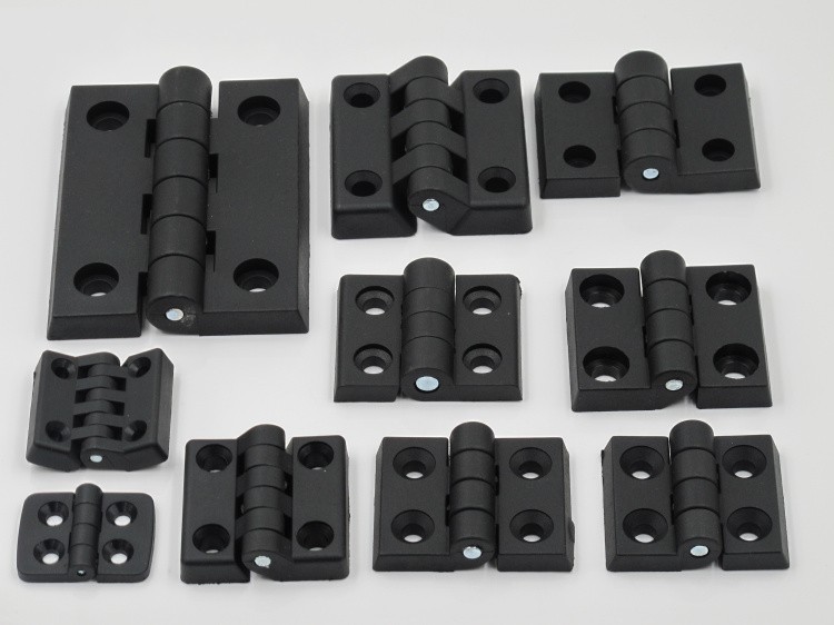 Thickened Nylon Plastic Black Hinges Nylon Hinges Industrial Equipment Hinge Machine Tool Hinges