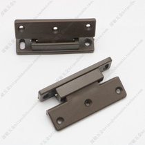 Dust strip wardrobe door edge red hinge small hinge furniture door side accessories plastic spring hinge only