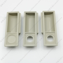 Thickened padlock plastic handle tin cabinet handle data Cabinet iron cabinet handle furniture handle handle clasp