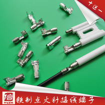  High-quality electroplated ignition needle igniter connector commercial pressure ignition wire terminal block card head kitchen stove accessories