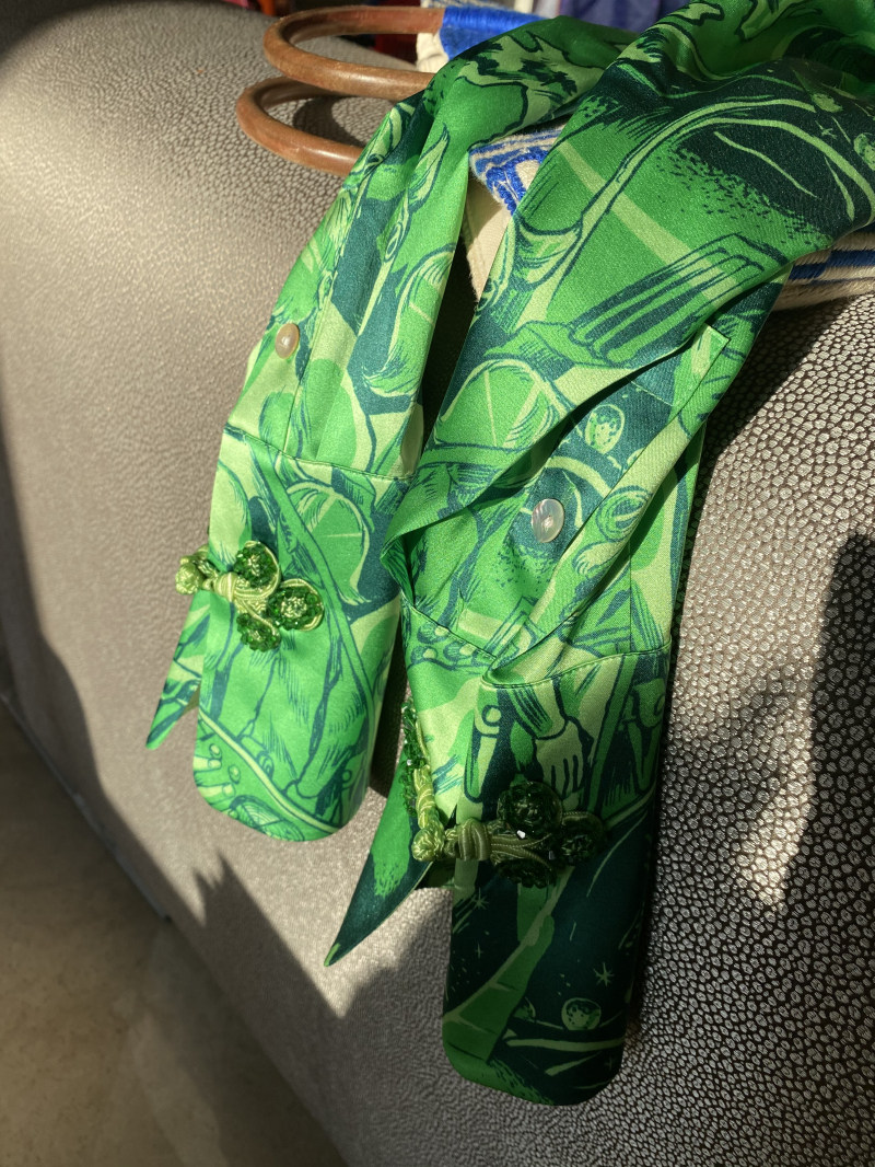 Xiangjia high-end mulberry silk shirt 2021 new new Chinese long sleeve heavy silk shirt blouse winter