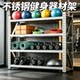 Stainless Steel Gym Personal Trainer Equipment Storage Rack Kettlebell Dumbbell Yoga Sports Equipment Storage Rack