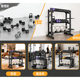 Dumbbell Barbell Rack Storage Rack Kettlebell Rack Home Use Personal Training Adjustable Multifunctional Fitness Equipment Storage Rack