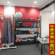 Gym Equipment Storage Rack, Personal Trainer Tools, Dumbbells, Kettlebells, Speed Balls, Yoga Equipment Storage Rack