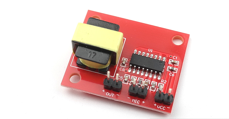 Voice-changing module, electret microphone, microphone, voice-changing, voice-changing