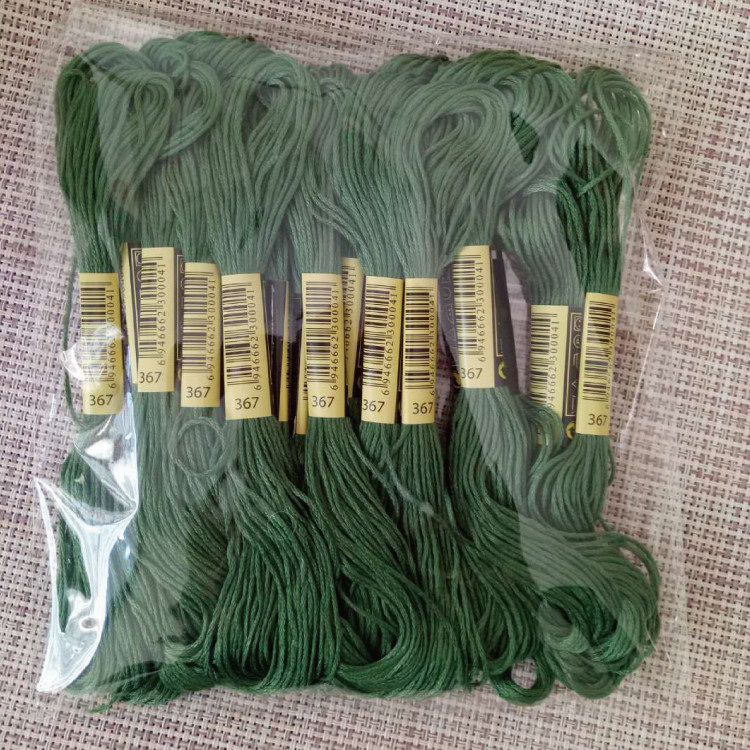 Cross embroidery line 367 embroidery line 20 branch 8 m embroidery line embroidery line with line of cross embroidery insole mat line