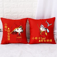 Cross Stitch gối 2019 cặp vợ chồng mới cưới ôm gối thêu gối một đôi thêu nhỏ thêu đơn giản - Công cụ & phụ kiện Cross-stitch dụng cụ thêu tay