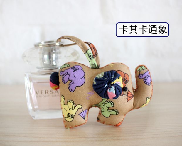 Tháng Mười Mới Authentic Bangkok Bangkok nantita Voi dễ thương Keychain Baby Baby Mặt dây chuyền Quà tặng - Trường hợp chính ví móc chìa khóa nữ