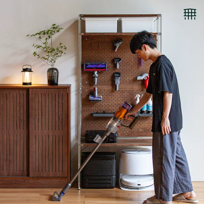 Всеаксессуарные шкафы из нержавеющей стали адаптированы к Dyson Vacuum Whale Xiaomi Millet Cave Platform для хранения