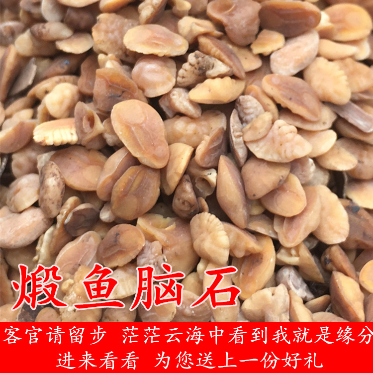Fish Brain Stone Wild Raw Cooked Fish First Stone Stone First Bone Section Fish Pillow Stone Calcite Stir-fry Fish Brain Stones 500 gr Grinding Powder-Taobao
