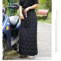 Large one breathable leather pedal for men and women special electric motorcycle front windshield is autumn cloth thick cotton soft cross riding summer