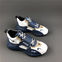 European Station Winter Plus Velvet High Help Casual Shoes Fashion Trends Heightening Sneakers 100 Hitch Old Daddy Shoes Fast Hand Coals