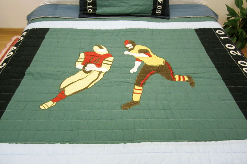 Chăn bông châu Âu chăn trẻ em trải giường hai mảnh cotton dày điều hòa không khí được giặt - Trải giường ga giường 1m2x2m