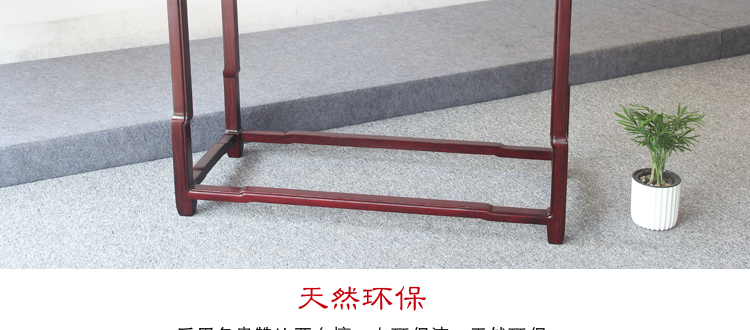 Trường hợp mái hiên bằng gỗ gụ kiểu Trung Quốc mới đơn giản trường hợp gỗ rắn một số hội trường vài bàn cát máu Zambia cho bàn ghế tùy chỉnh - Bàn / Bàn bàn gỗ 4 chân