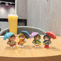 Mini ornaments exquisite and cute cartoon desktop characters creative office healing decorations micro-landscapes